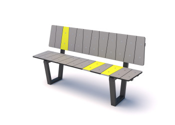 P8003 Color HDPE bench | Starmax