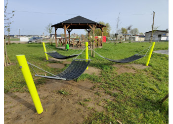 Hamak parkowy pojedynczy