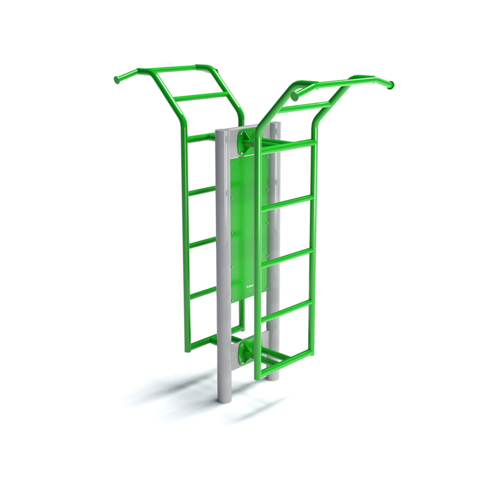 Double ladder – outdoor gym friendly for two people | Starmax
