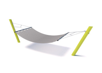 Hamak parkowy dwuosobowy