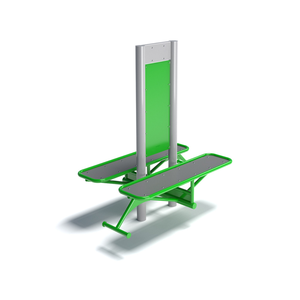 Double bench - open-air gym