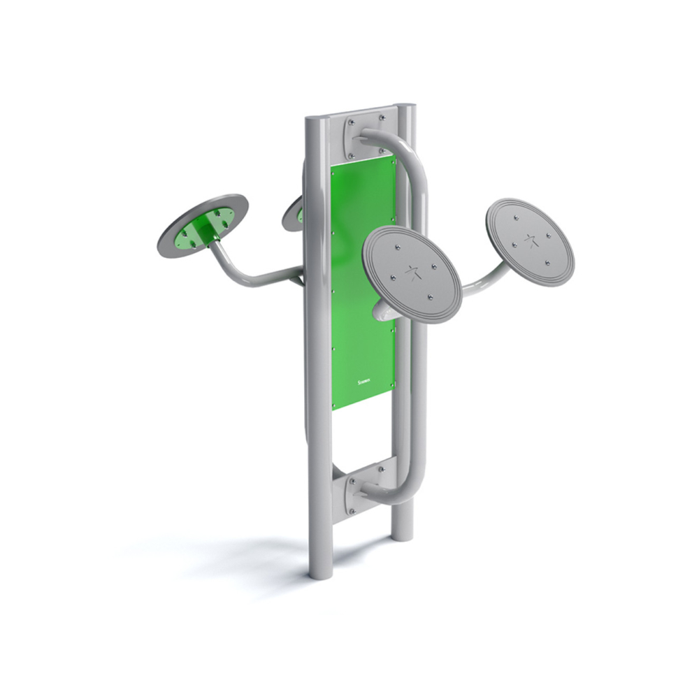 Double handlebars - outdoor gym