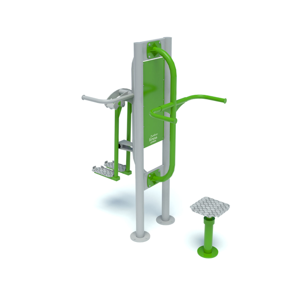 Twister + Jumping jack - outdoor gym