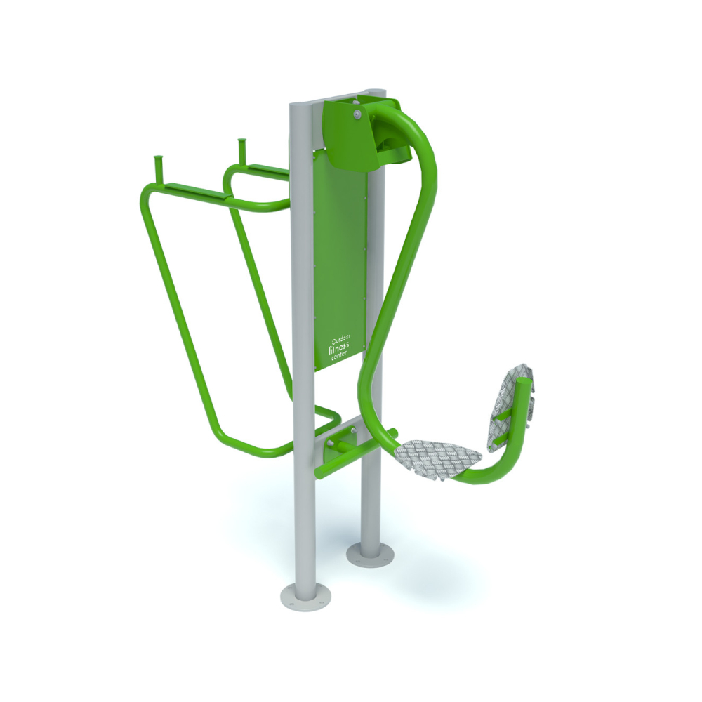 Leg press + Leg raise - outdoor gym