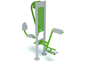 Leg press + Back extension - outdoor gym | Starmax