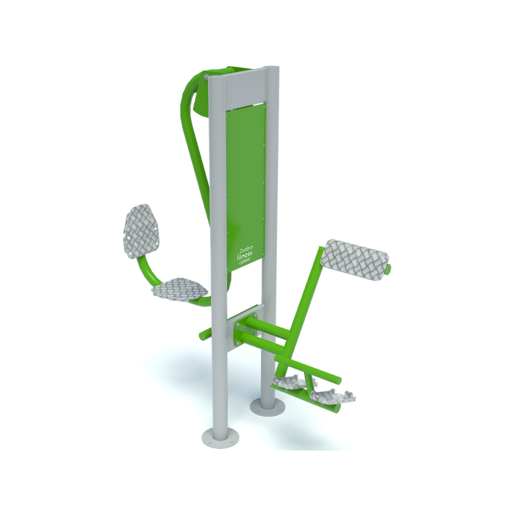 Leg press + Back extension - outdoor gym | STARMAX