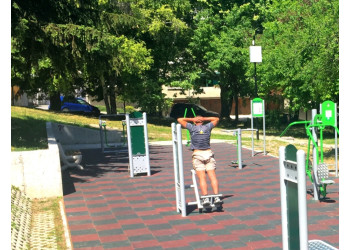 Leg press + Back extension - outdoor gym | STARMAX