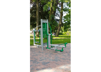 Runner + Pylon + Cross-trainer - outdoor gym | Starmax