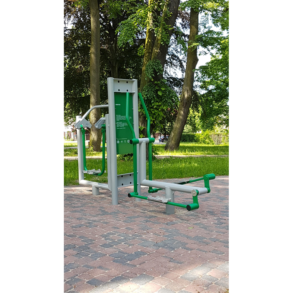 Runner + Pylon + Cross-trainer - outdoor gym | Starmax