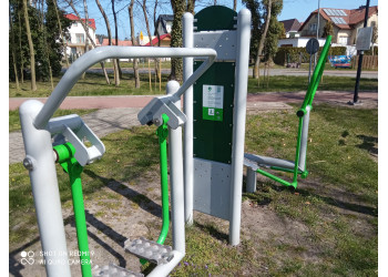 Runner + Pylon + Cross-trainer - outdoor gym | Starmax
