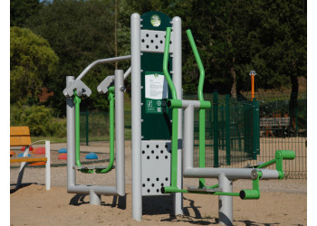 Runner + Pylon + Cross-trainer - outdoor gym | Starmax