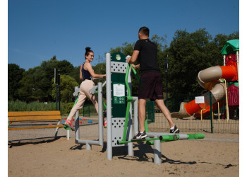 Runner + Pylon + Cross-trainer - outdoor gym | Starmax