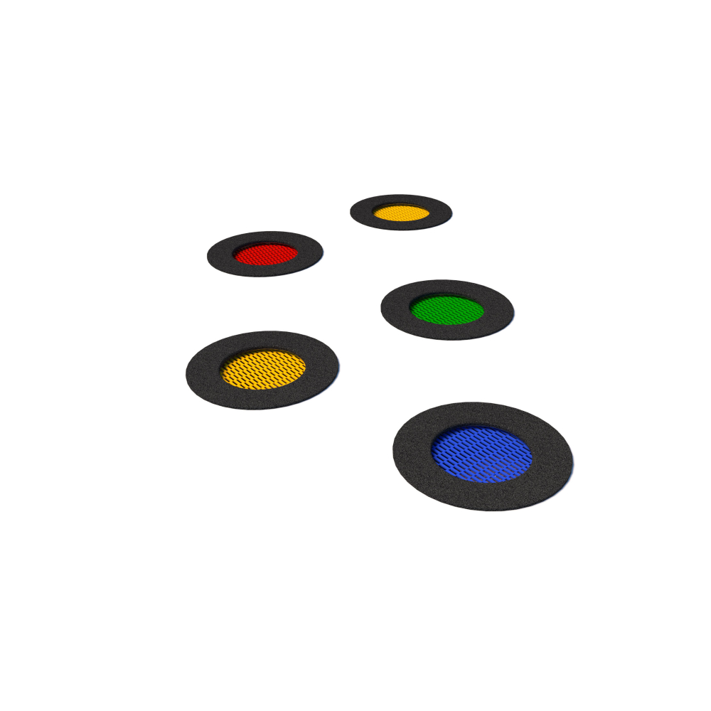 SET 4 colourful trampolines | Starmax
