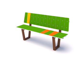 P8003 Color HDPE bench | Starmax