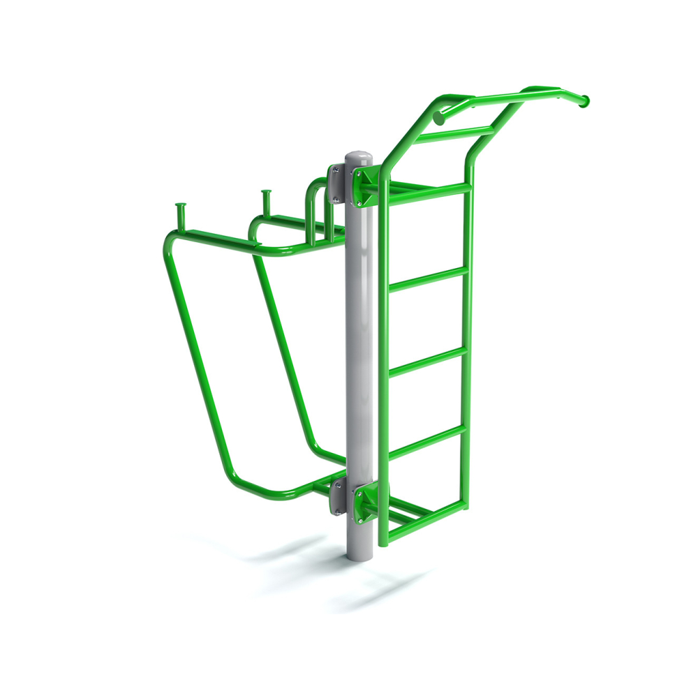 Leg raise + Ladder OF2-19+20 – Outdoor gym Starmax