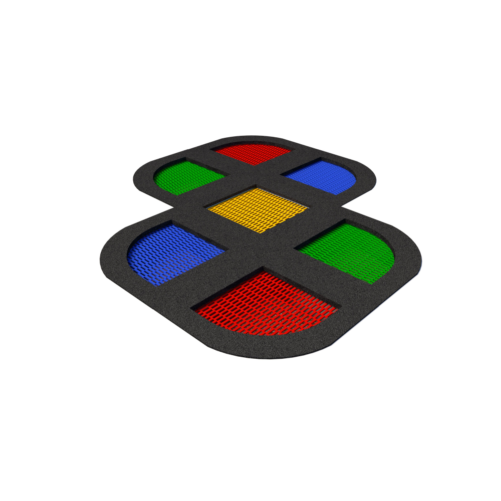 SET 7 colourful trampolines | Starmax