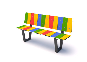 P8003 Color HDPE bench | Starmax
