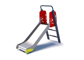 Slide 90 cm with ladder P3307 | Stainless-steel slide Starmax