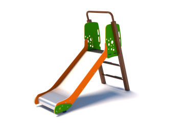 Slide 90 cm with ladder P3307 | Stainless-steel slide Starmax