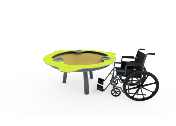 Inclusive sandpit P3227 – modern play for the playground