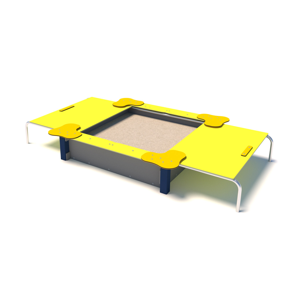 P3210 Sliding-cover sandpit 120x120