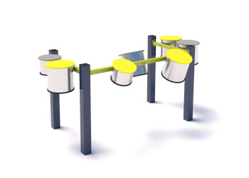 Drums for the playground P3702 – sensory play for children ♿