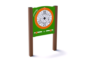 Roll the Dice panel ♿ – an inclusive educational panel for the playground
