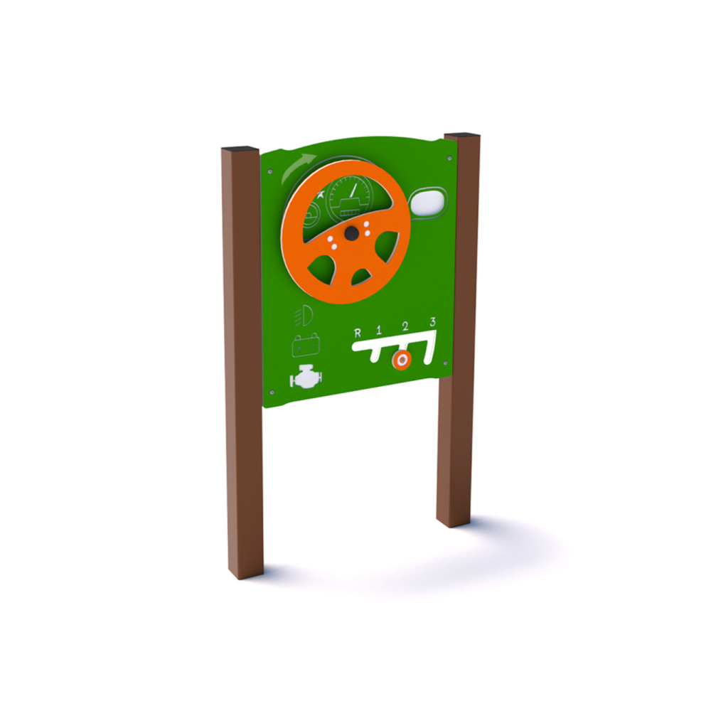 Steering Wheel panel ♿ P3811 – educational panel for the playground for children