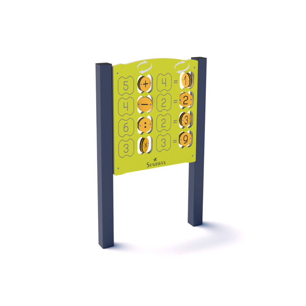 Maths panel ♿ P3812 – educational panel for the playground for children