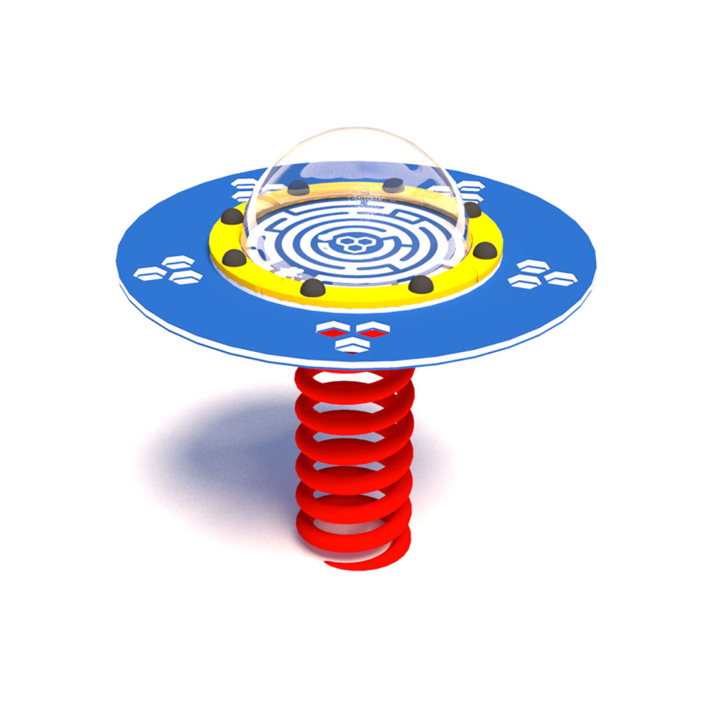 P3801 UFO Maze ♿ – educational panel for the playground for children