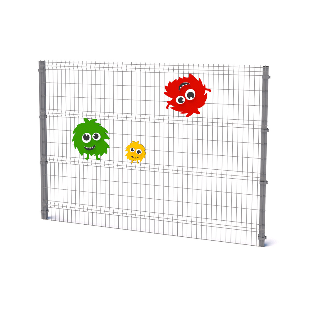 P3821 Fence appliqués – Educational panels for the playground