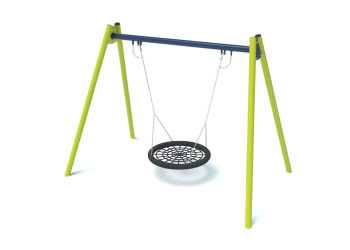 Bird's nest swing ♿ – an inclusive swing for the playground