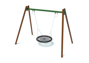 Bird's nest swing ♿ – an inclusive swing for the playground