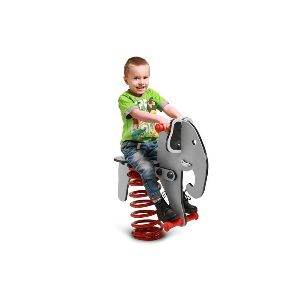 ELEPHANT spring rider – safe play for the playground