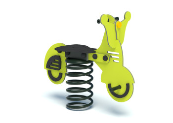 SCOOTER spring rider – safe play for the playground