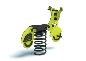 SCOOTER spring rider – safe play for the playground