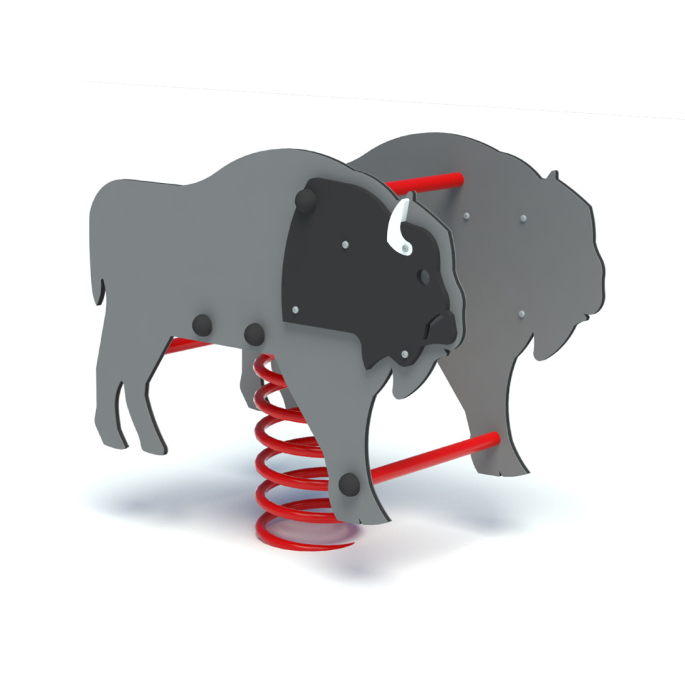 BISON spring rider – safe and creative play for children