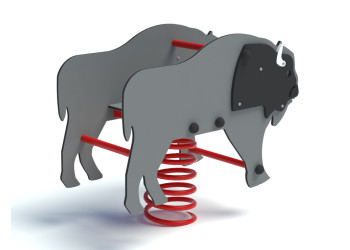 BISON spring rider – safe and creative play for children