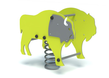 BISON spring rider – safe and creative play for children