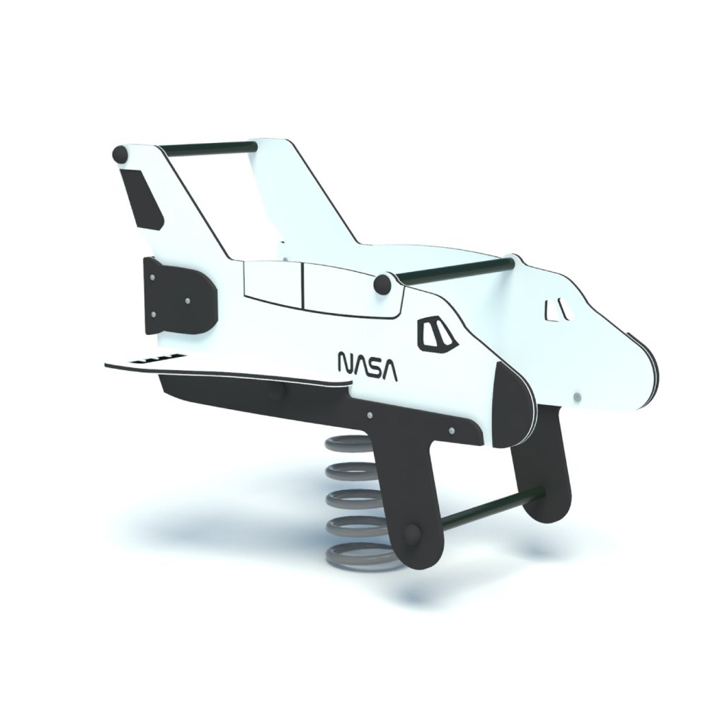 NASA SHUTTLE spring rider – a playground for children