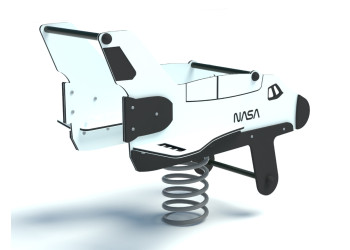 NASA SHUTTLE spring rider – a playground for children