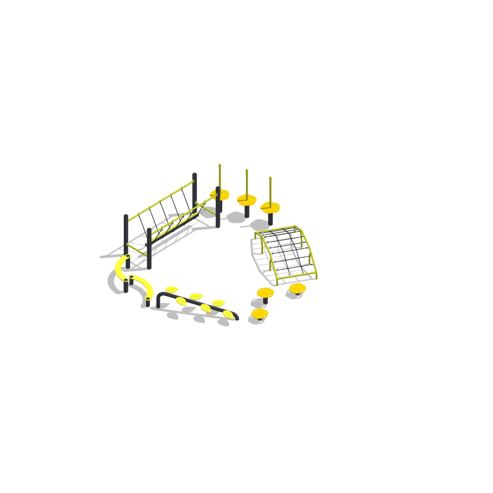 Agility set P5036 – a rope playground for children 3+