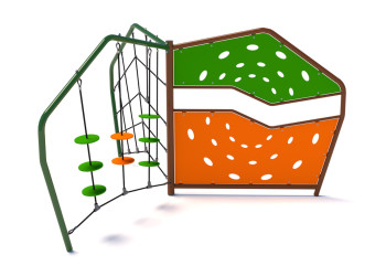Triple wall P5001 – a modern rope playground for children