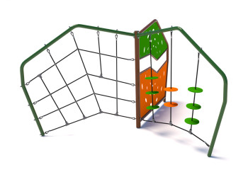 Triple wall P5001 – a modern rope playground for children
