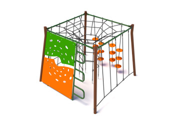 Rope and agility playground P5003 Box – safe climbing for children