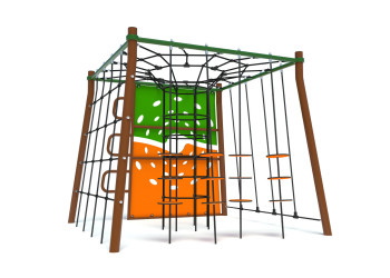 Rope and agility playground P5003 Box – safe climbing for children