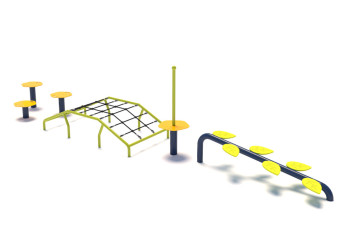 Obstacle course P5004 – a rope playground for children 3+
