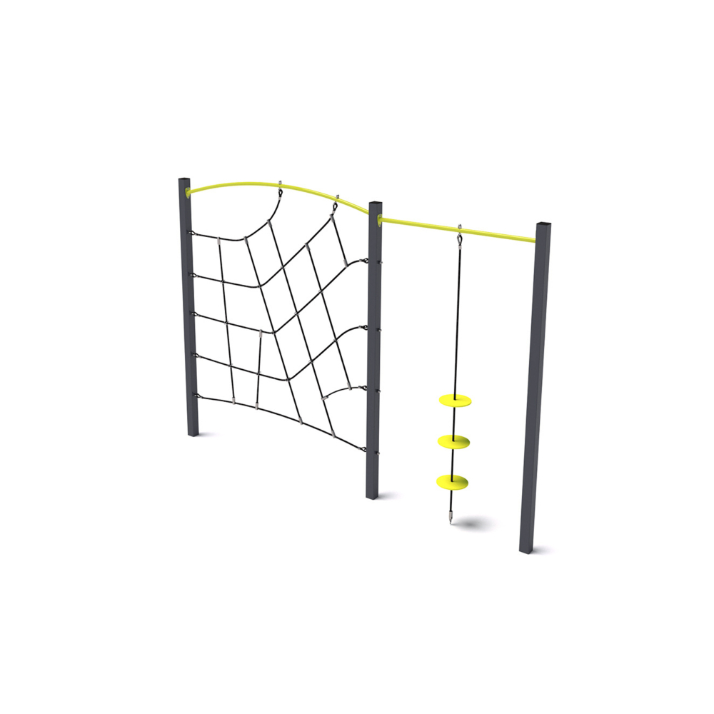 Rope wall P5008 – a modern playground for children