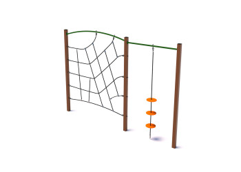 Rope wall P5008 – a modern playground for children