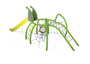 Giant Grasshopper - an organic climbing playground